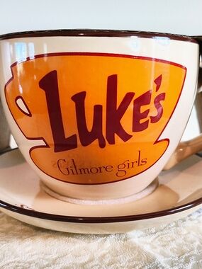 Gilmore Girls Cup And Saucer 22oz NWT